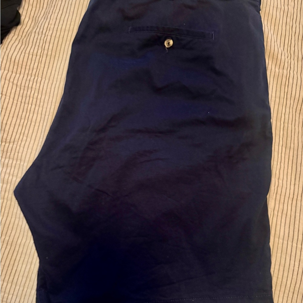 Men’s Saddlebred Big & Tall Deep Blue Shorts Size 48 flat front with 10”inseam.
